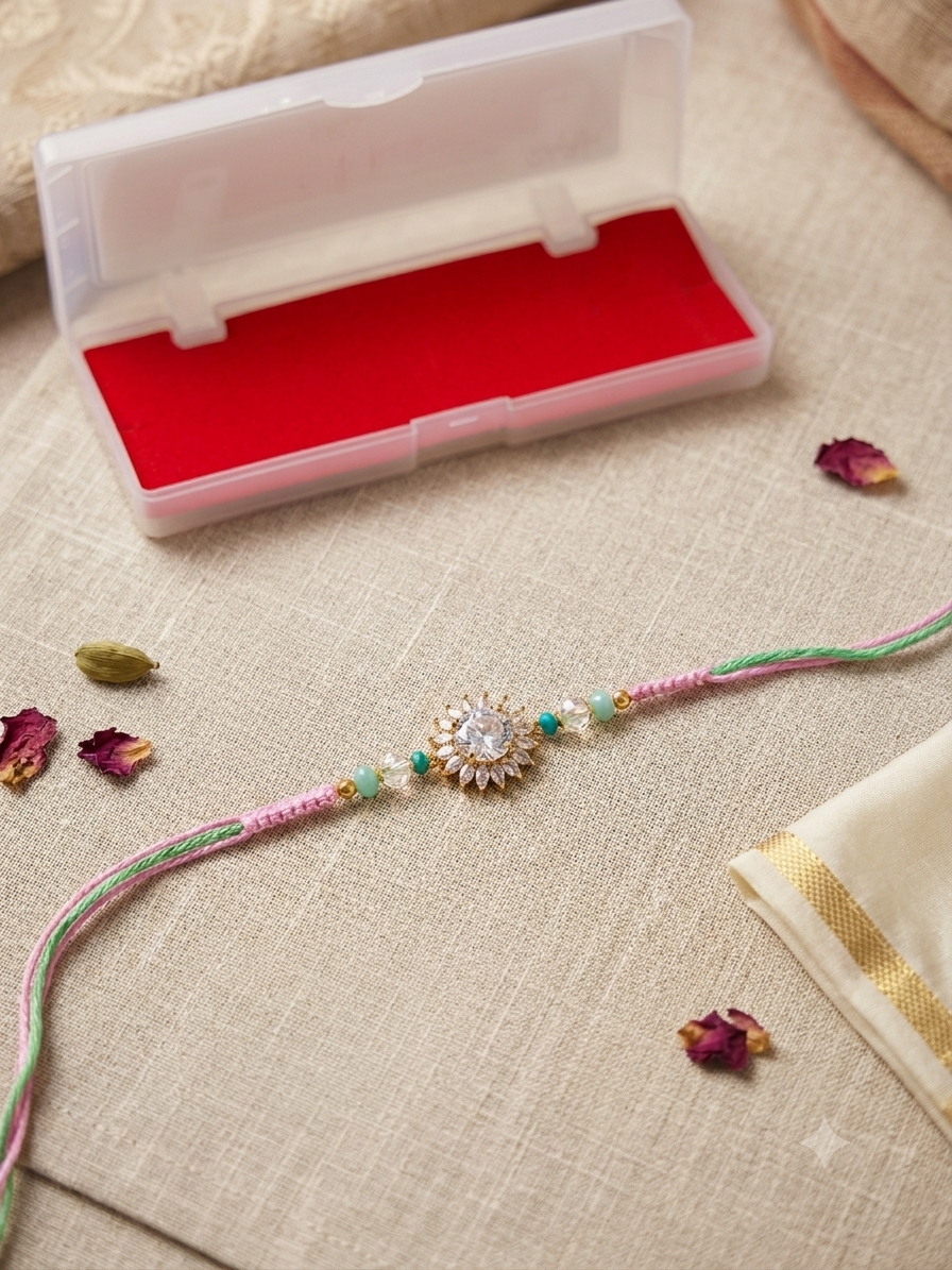 Pastel Stone Rakhi