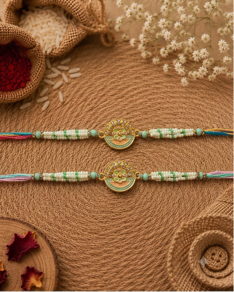 Pastel Moti Thread Pack of 2.