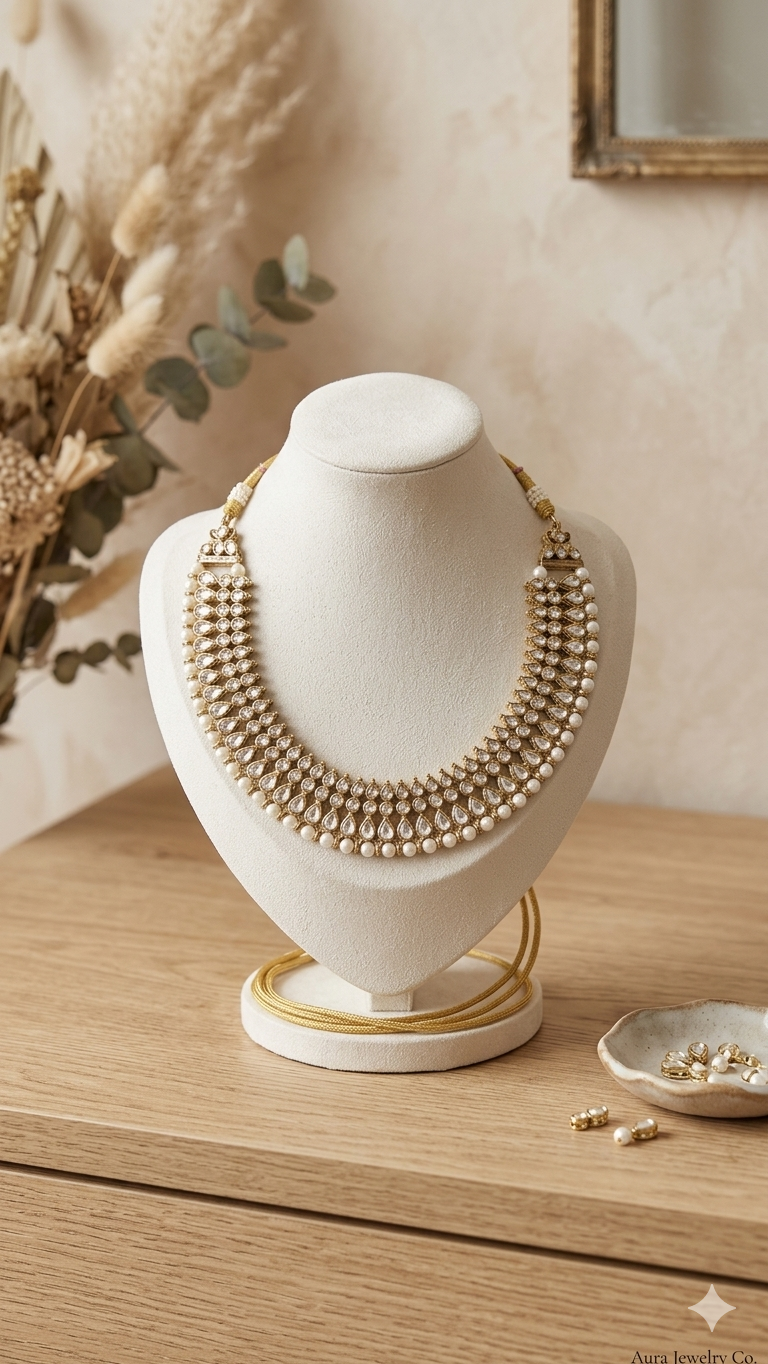 Aabhar Pearl Neckset