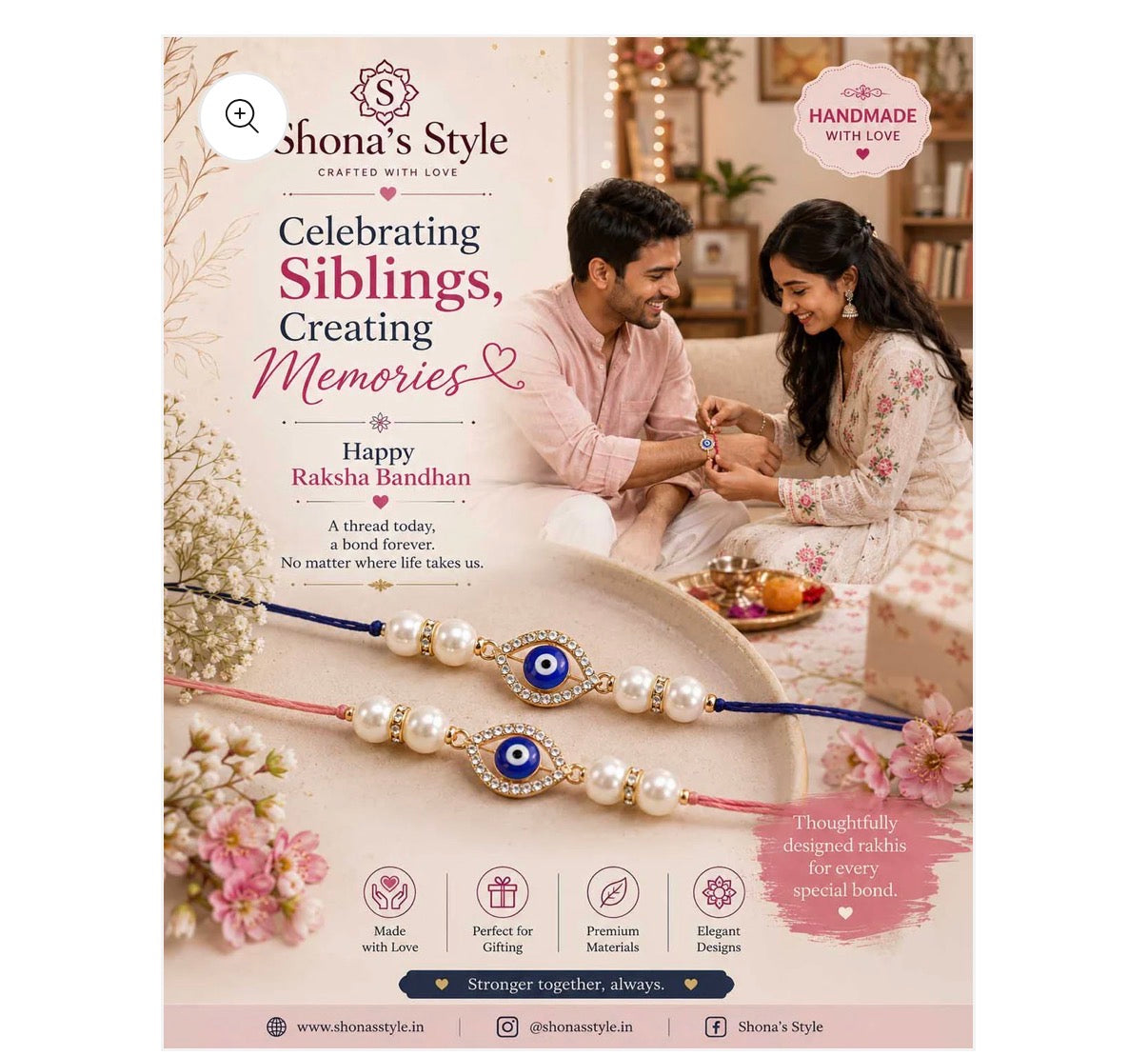 Honey Bear Spiral Kids Rakhi