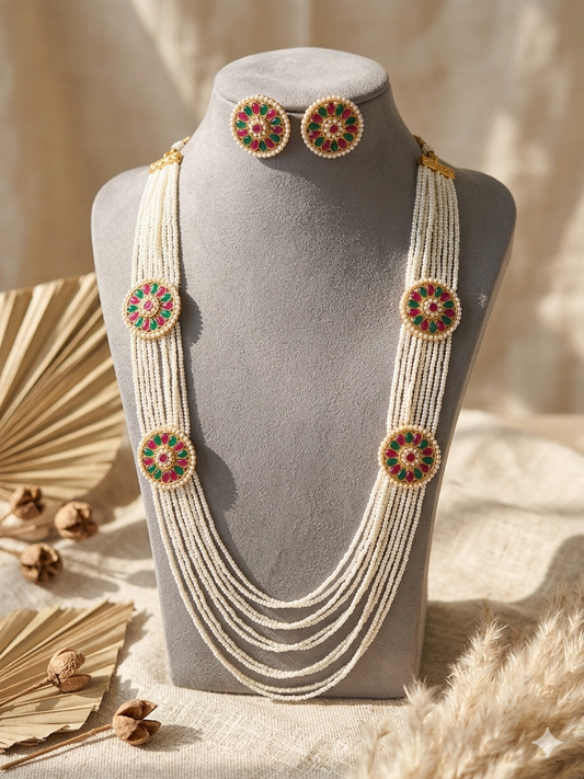 Rajwada Haar with Studs