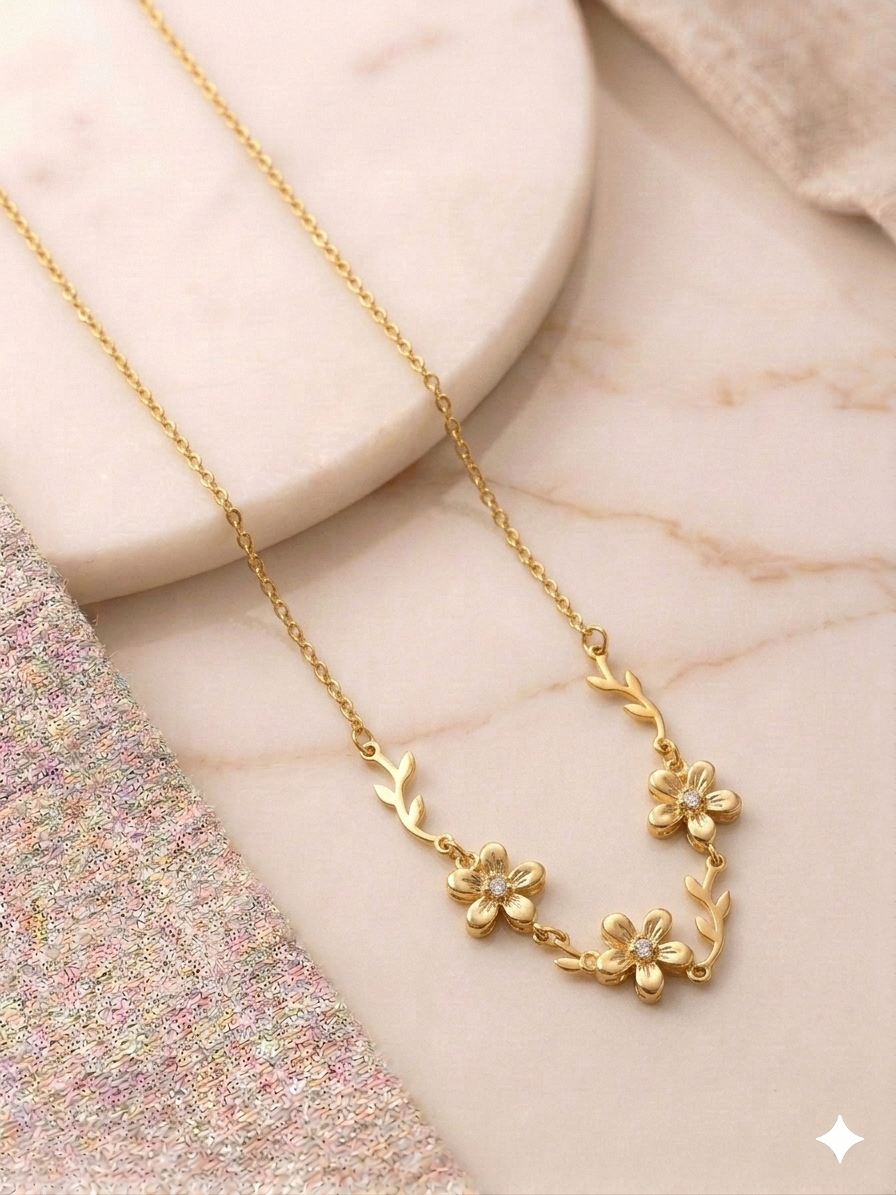 Floral Aura Neckset