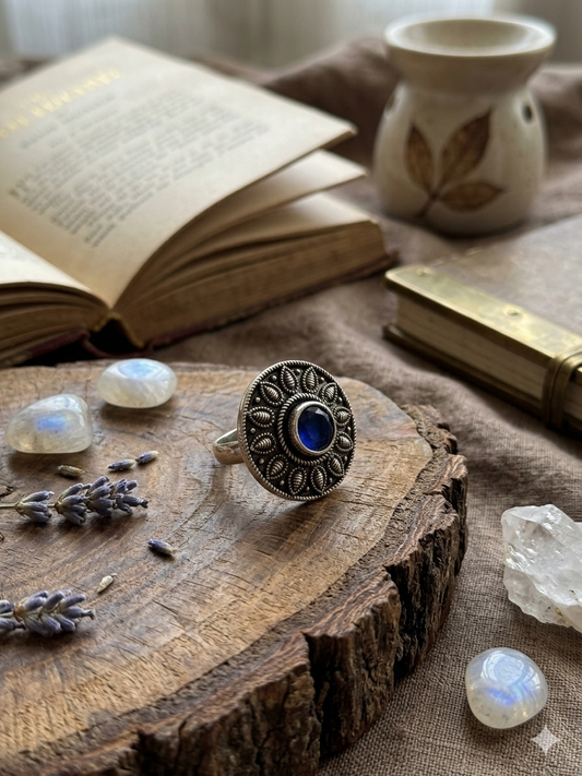 Teejh Oxidised - Navy Blue