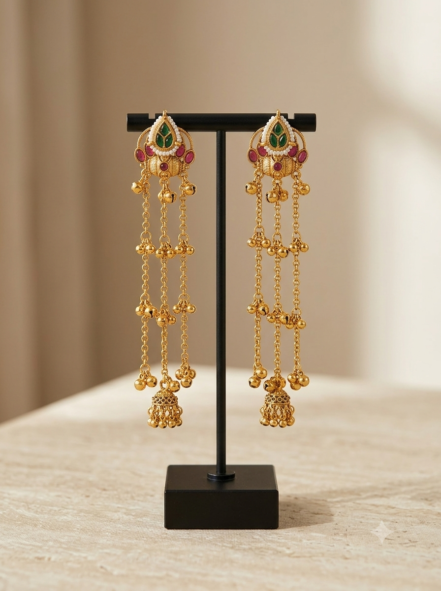 Aagosh Kashmiri Jhumka