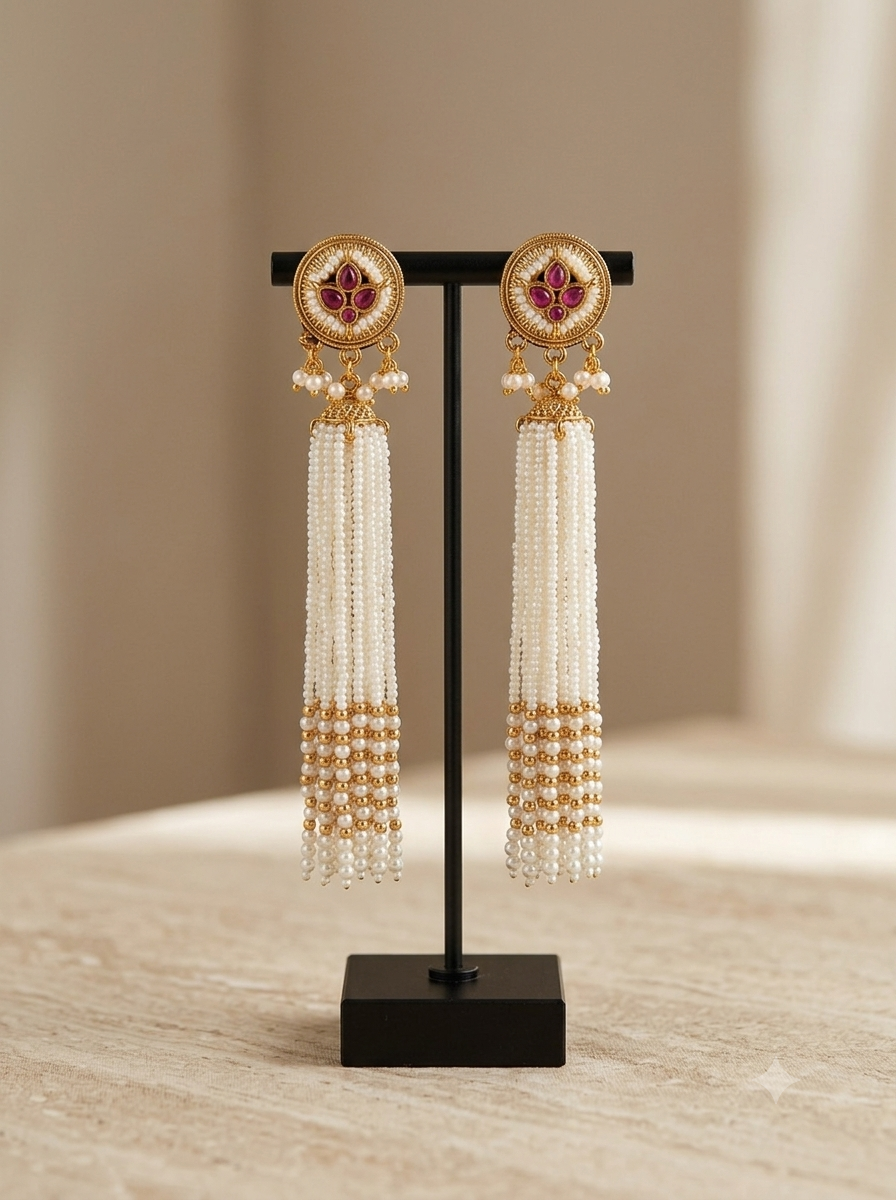 Surkhi Long Jhumka