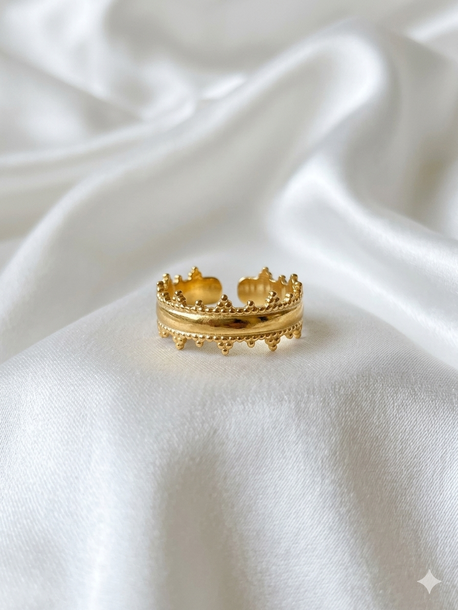 Crown Crest Ring