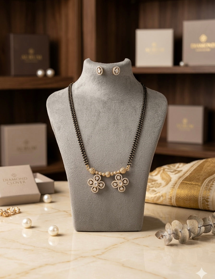 Victorian Mangalsutra - Flower