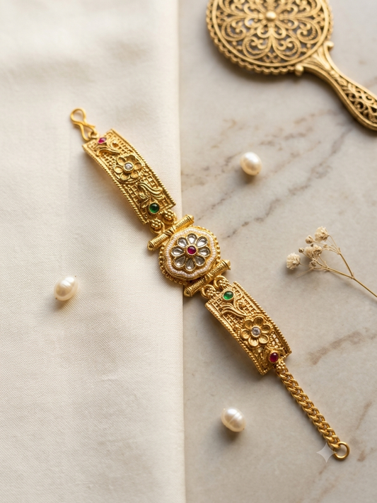 Rajwadi Bracelet Rakhi