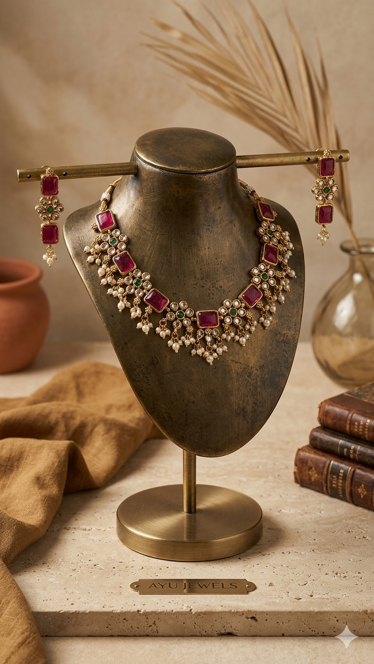 Rubira Neckset - Pink