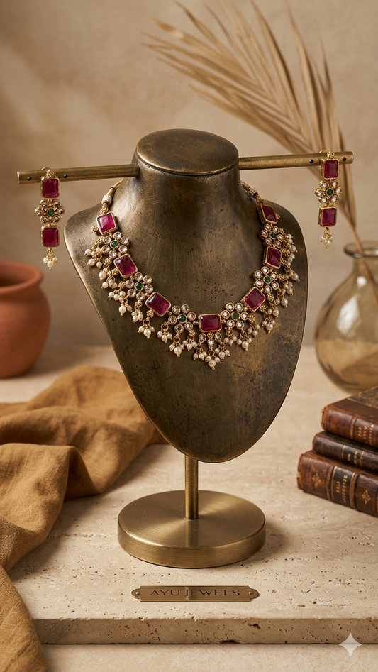 Rubira Neckset - Pink
