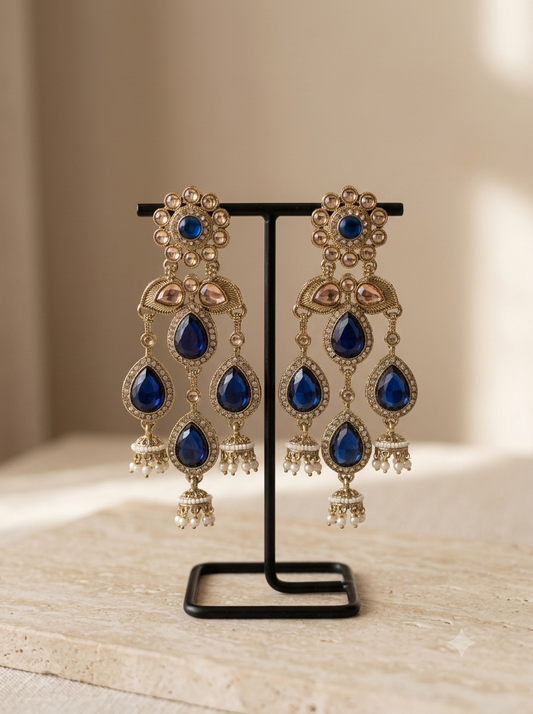Meenakshee Premium Stone Earring