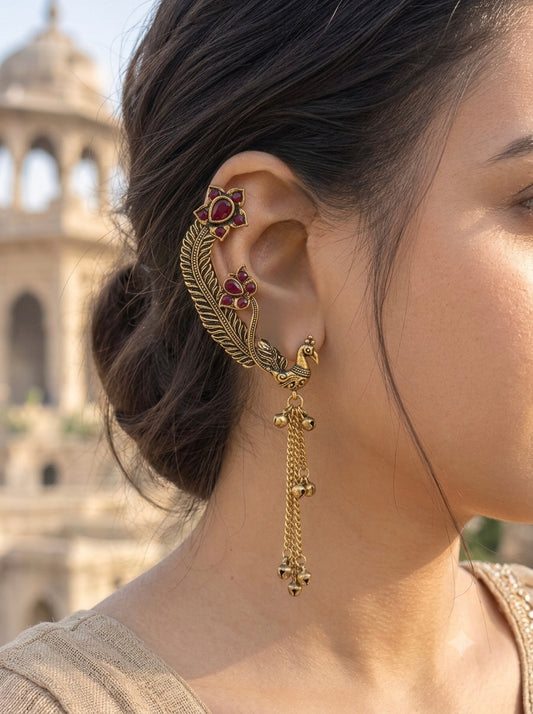 Mayur Pankh Earcuff