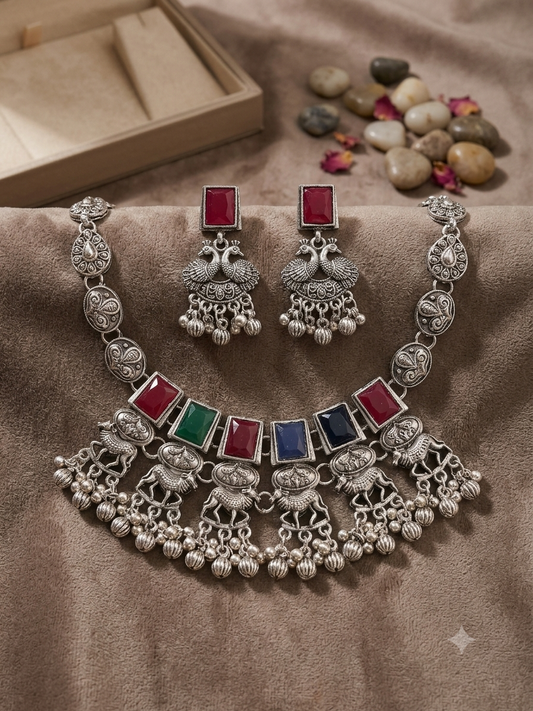 Vanya Multi Oxidised Set