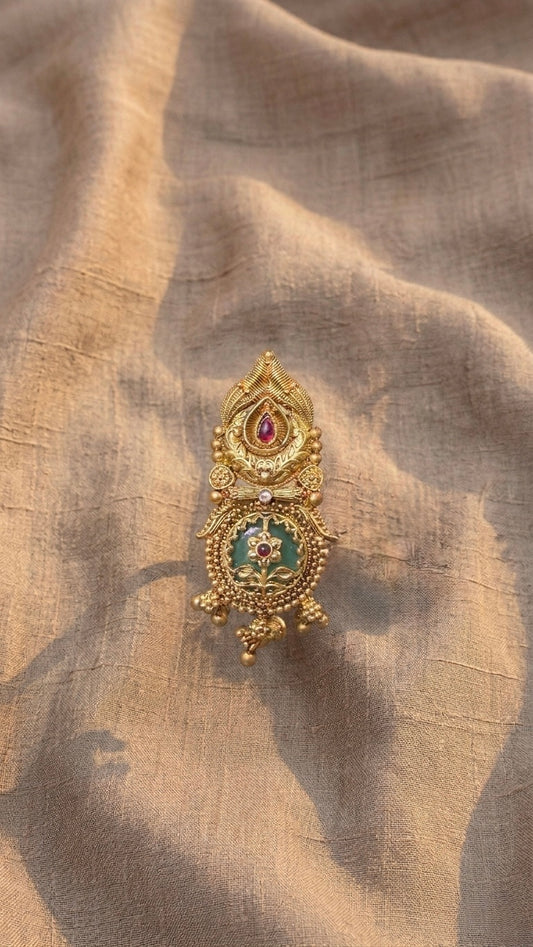 Aishani Heritage Ring Free Size