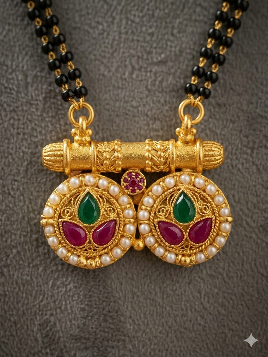 Minimalist Manika Mangalsutra