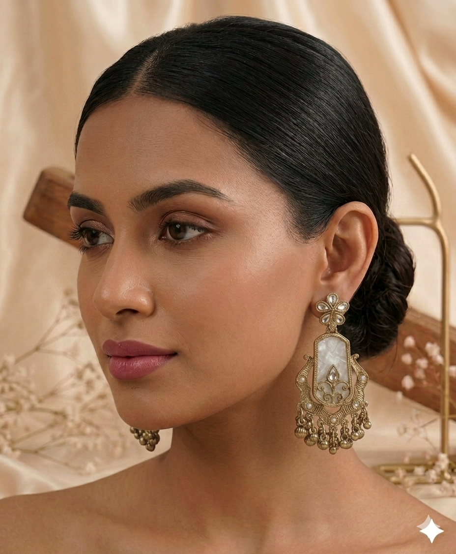Maisha Earring Rectangle