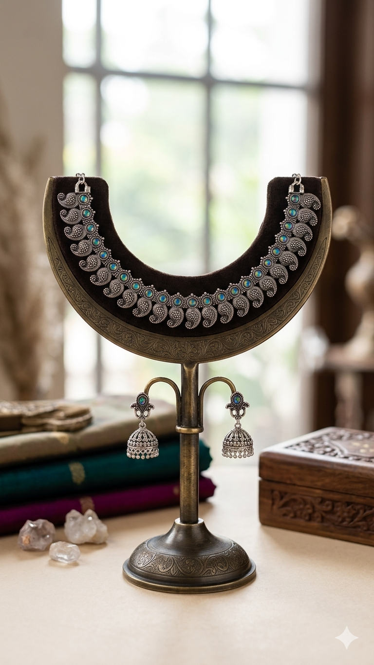 Kaya Choker - Oxidised