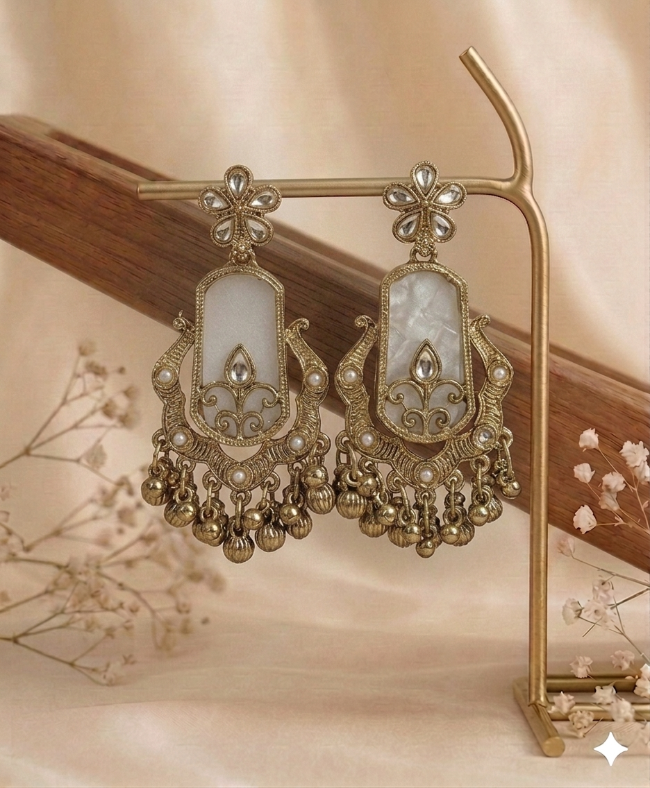 Maisha Earring Rectangle