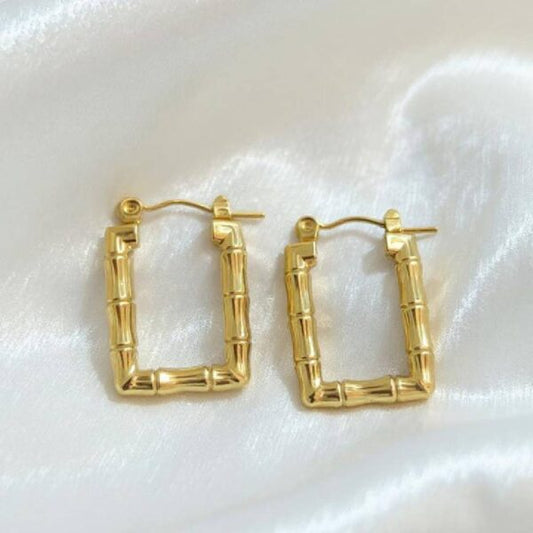 Dotted Square Hoops