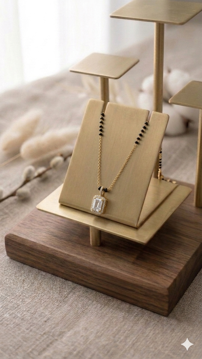 Statement Stone Mangalsutra