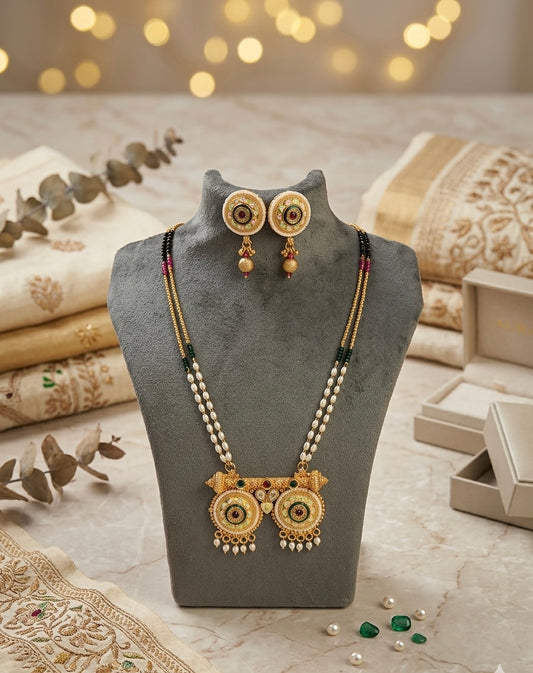 High Gold Rajwadi Mangalsutra