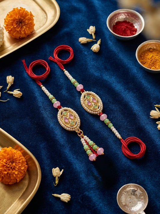 Bhaiyya Bhabhi Rakhi Lumba Set 04