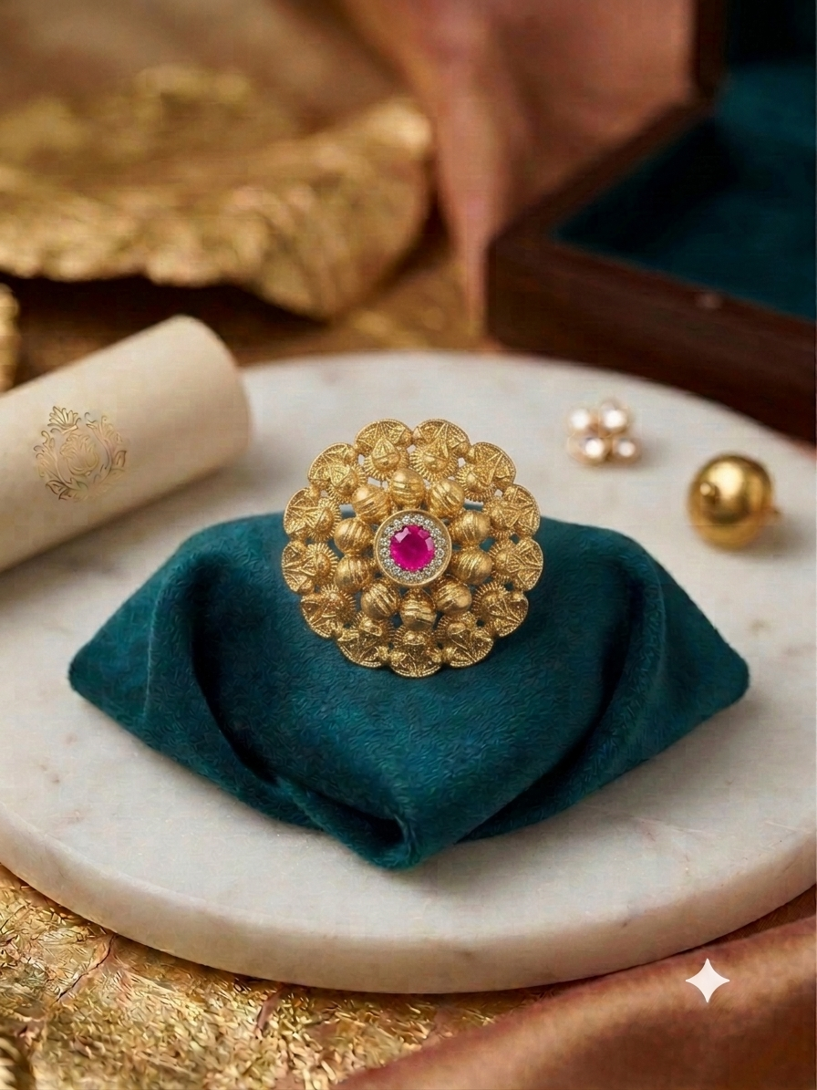 Ranisa Heritage Ring Pink
