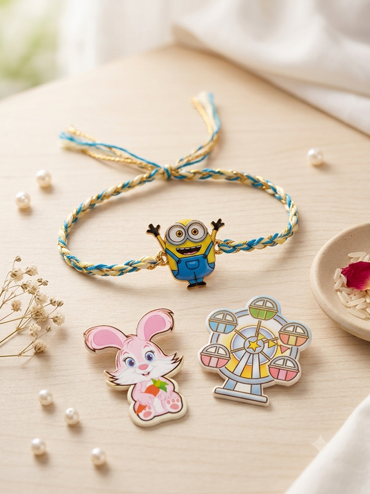 Kids Mini Minnion Rakhi
