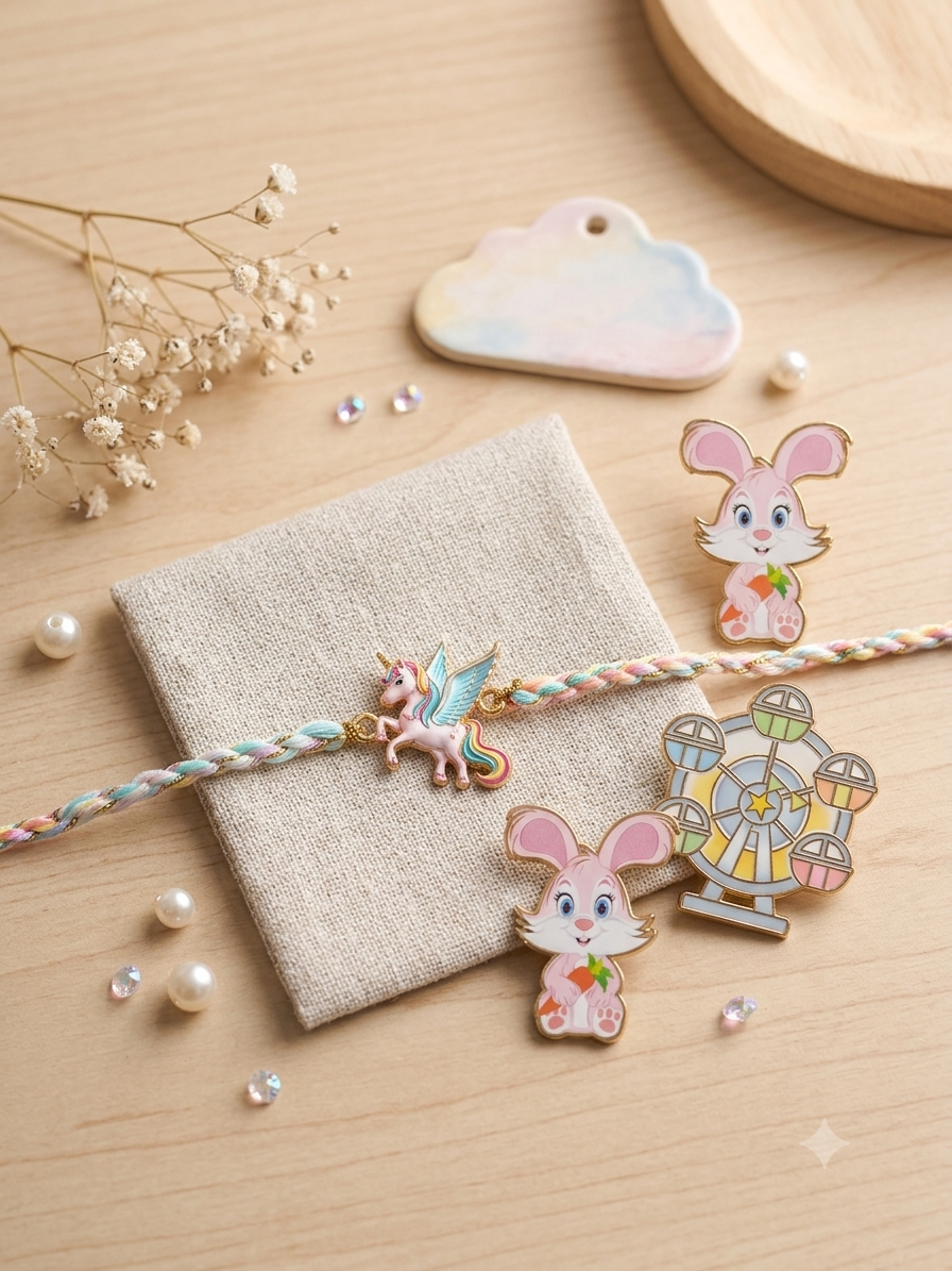 Kids Mini Unicorn Rakhi