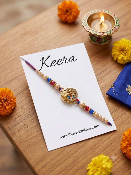 Peacock Dori Rakhi