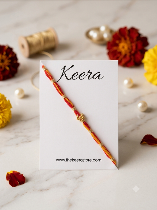 Mini OM Multi Dori Rakhi