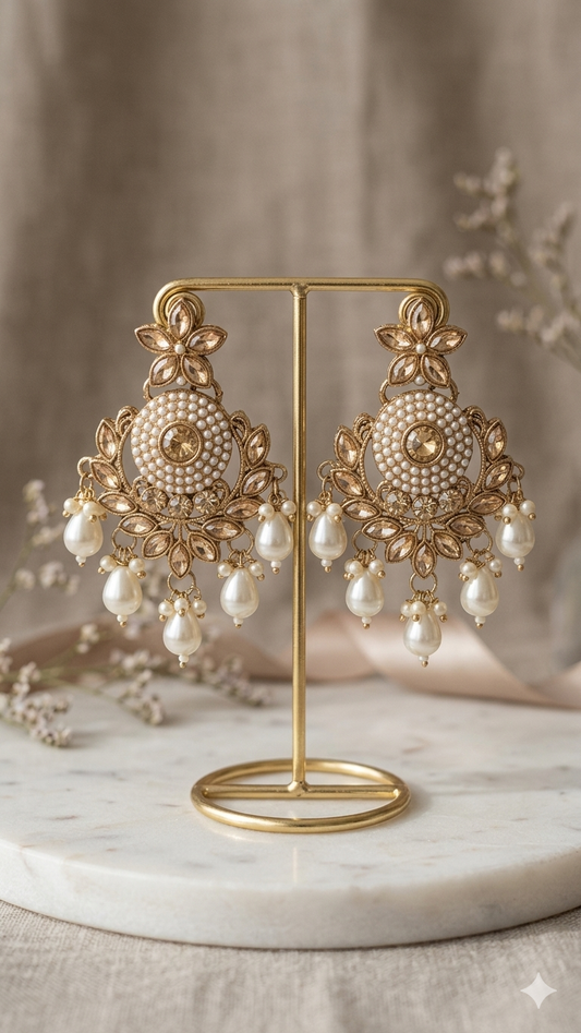 Rajsi Moti Earring