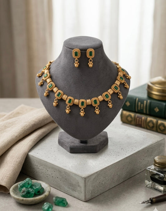 Pachchikari Choker (Green)