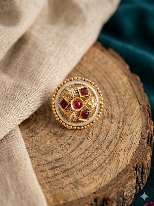 Rajmudra Angathi (Red)