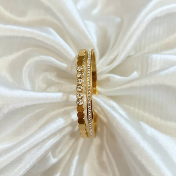 Minimal Stone Cuff