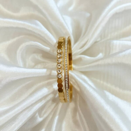 Minimal Stone Cuff